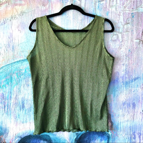Olive Green Tank | Women’s Medium - Picture 3 of 3